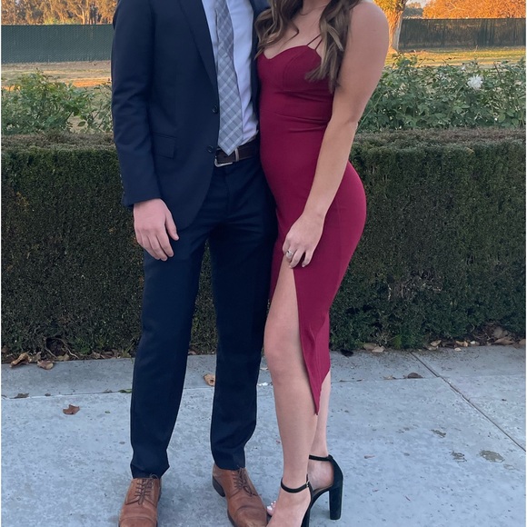 Broken Spell Midi Dress Red | Hello Molly - Picture 6 of 6